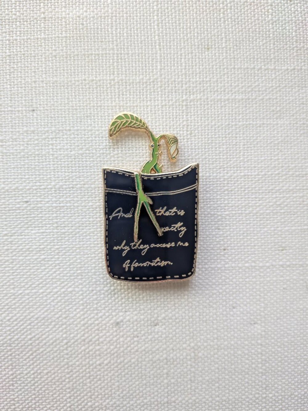 Bowtruckle moving pin